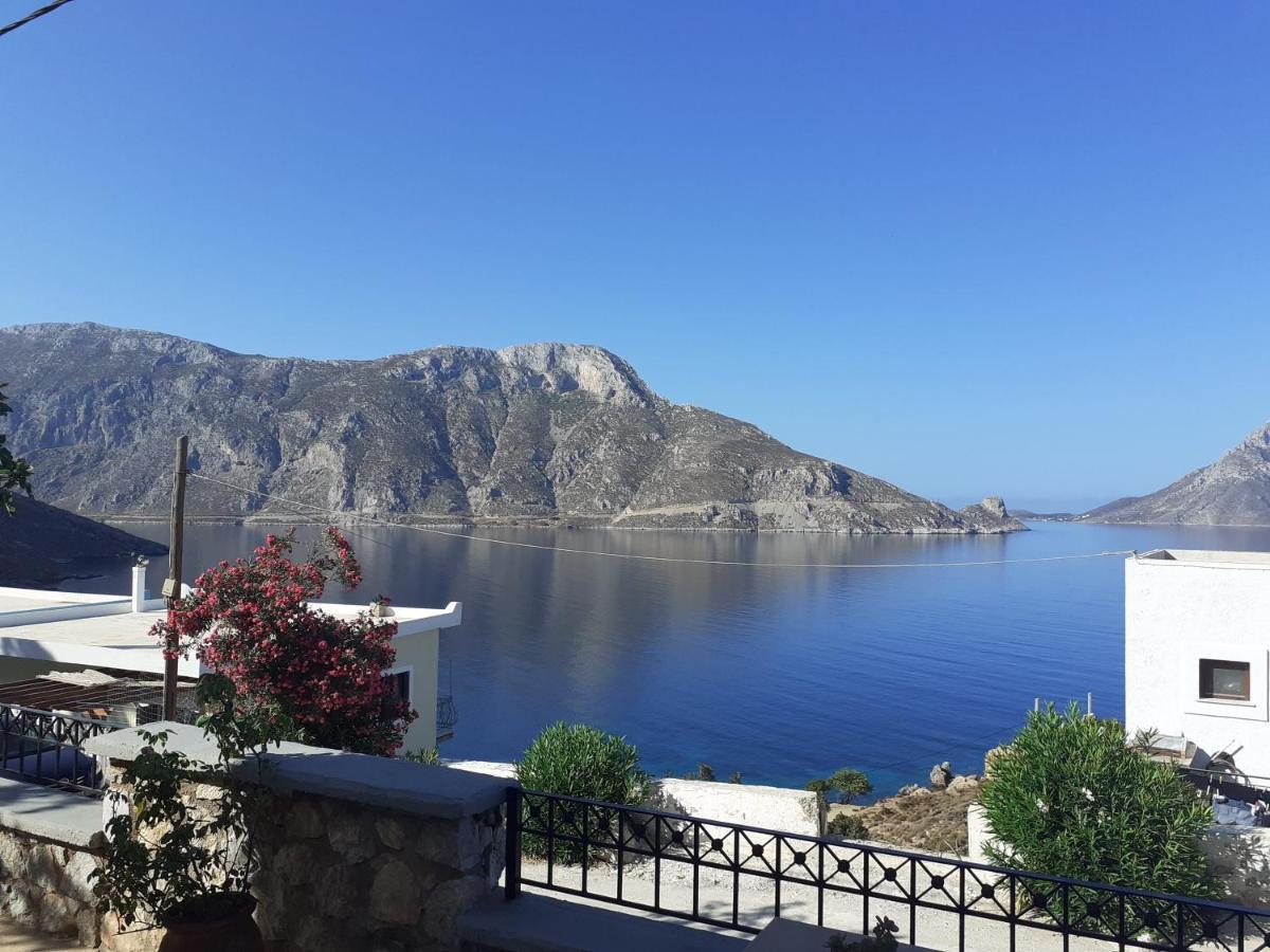 הוילה Kalymnos Skalia Mountain-Sea מראה חיצוני תמונה