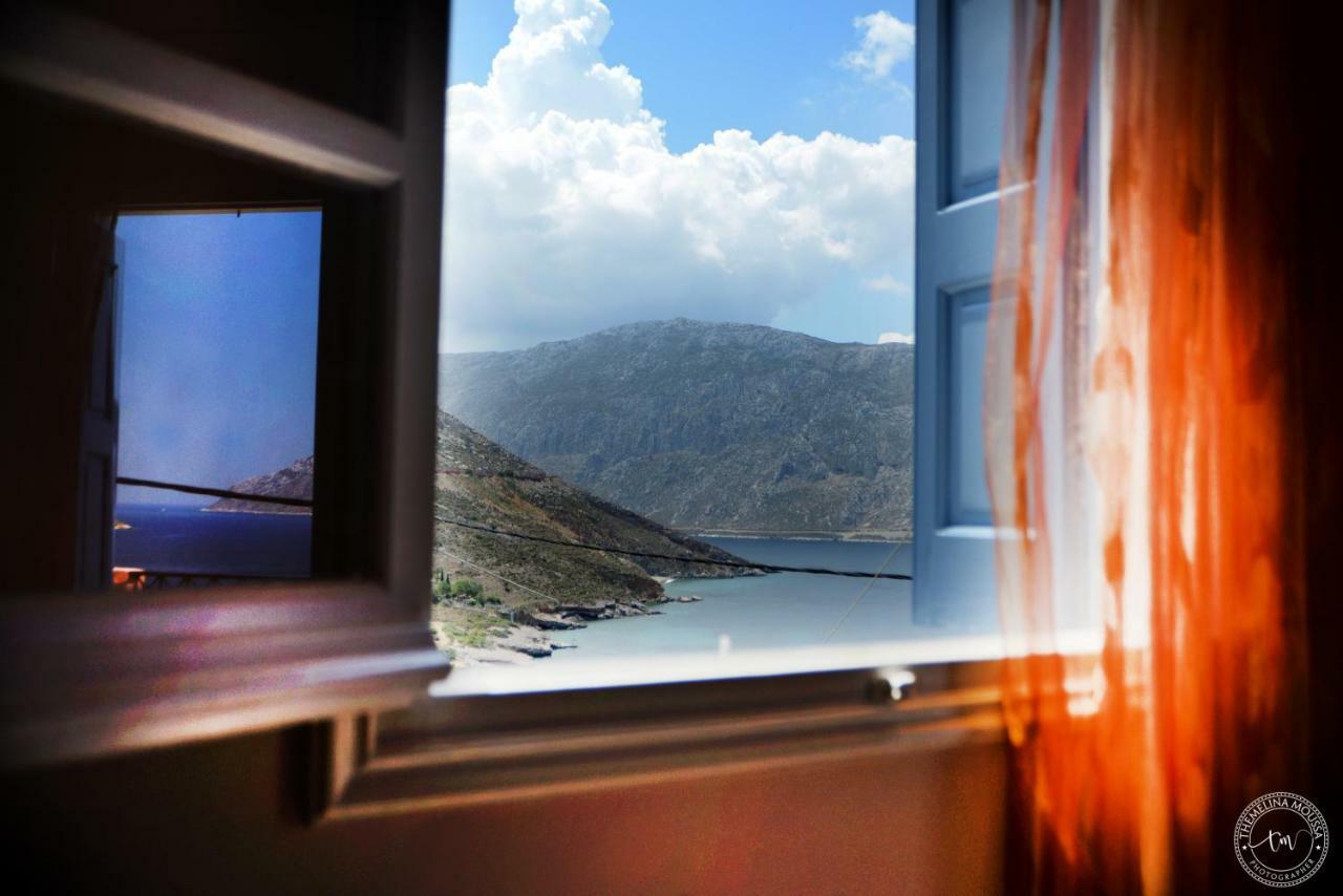 הוילה Kalymnos Skalia Mountain-Sea מראה חיצוני תמונה