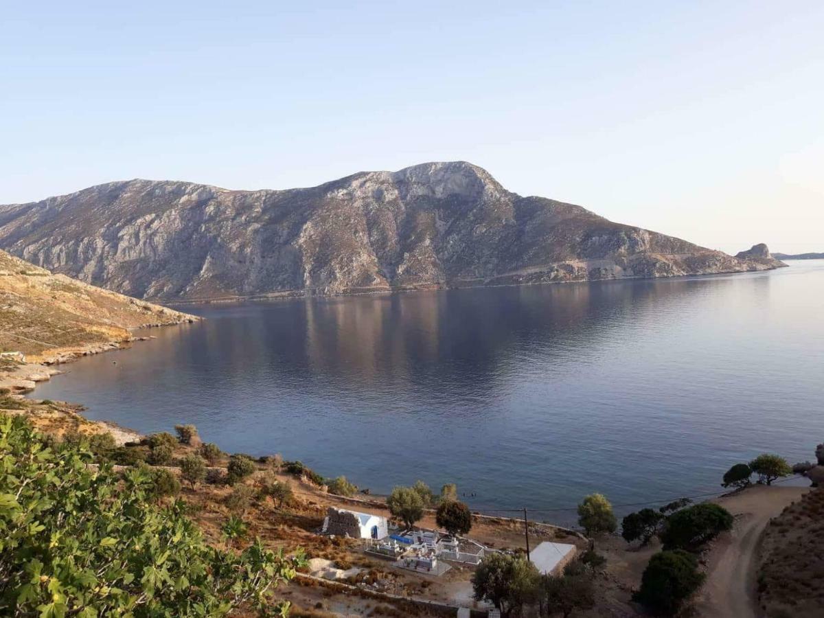 הוילה Kalymnos Skalia Mountain-Sea מראה חיצוני תמונה