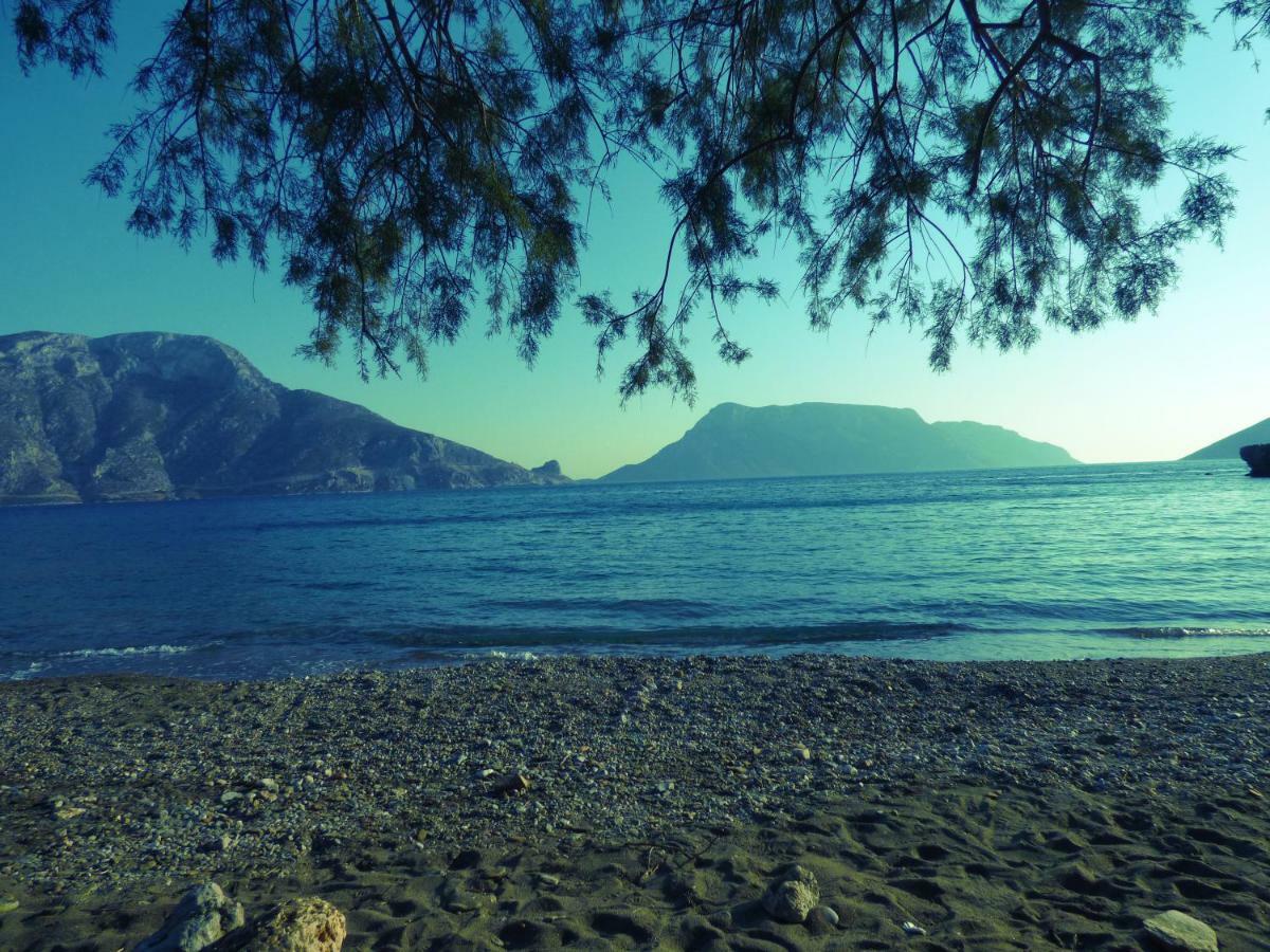הוילה Kalymnos Skalia Mountain-Sea מראה חיצוני תמונה