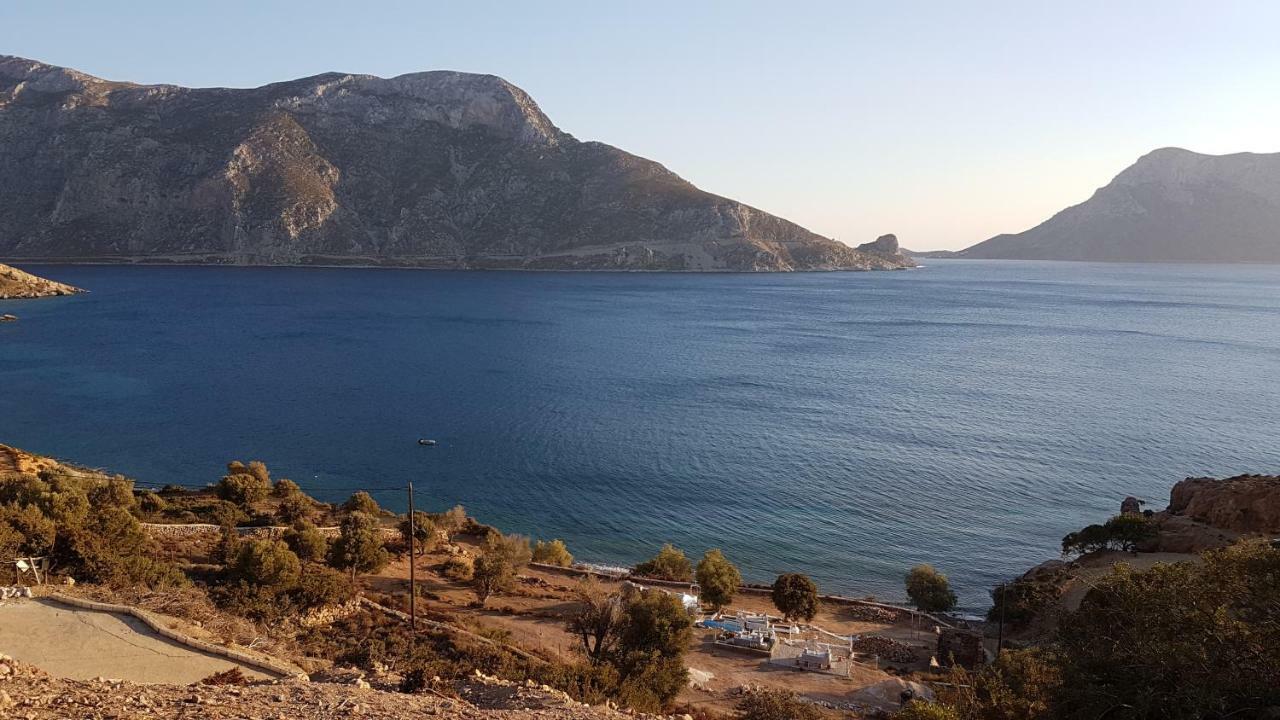 הוילה Kalymnos Skalia Mountain-Sea מראה חיצוני תמונה