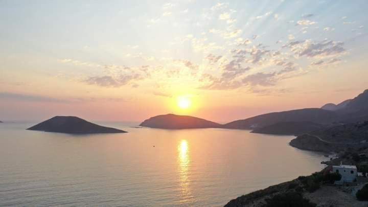הוילה Kalymnos Skalia Mountain-Sea מראה חיצוני תמונה